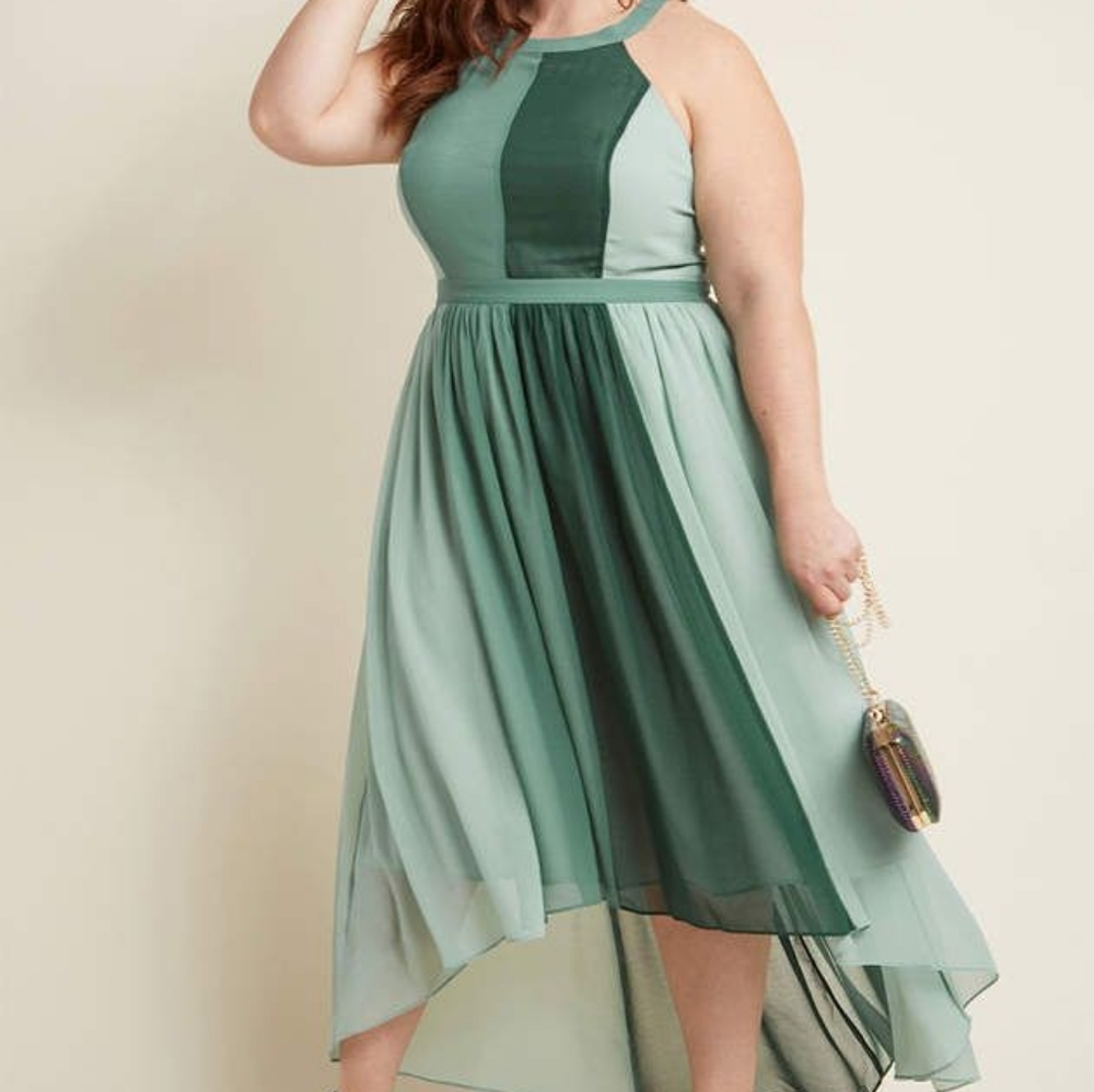 Modcloth Peachy Queen Maxi Dress
